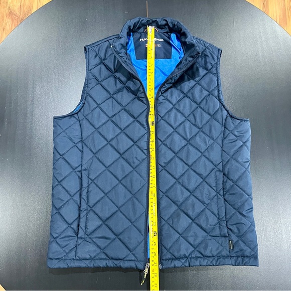 Men’s Hawke & Co Sport Performance Diamond Quilted Puffer Vest Size Medium - Picture 8 of 9